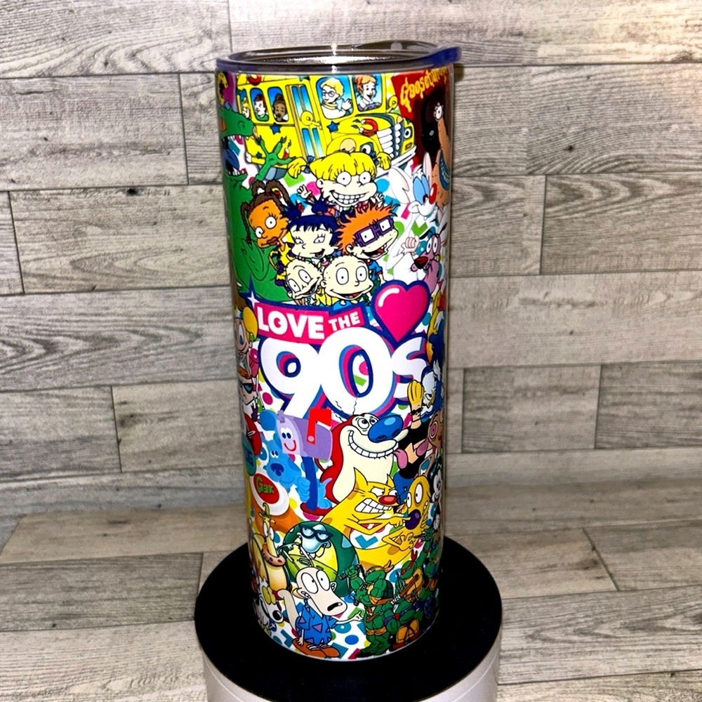 Love the 90’s 20oz Stainless Steel Tumbler
